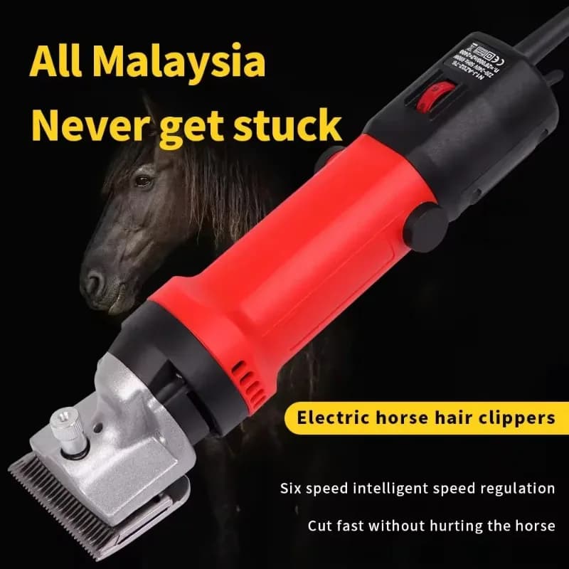Portable Wireless 6-speed Electric Horse Wool Shears Machine Rechargeable Electric Clipper Trimmer Scissors Hair Clipper Horse
