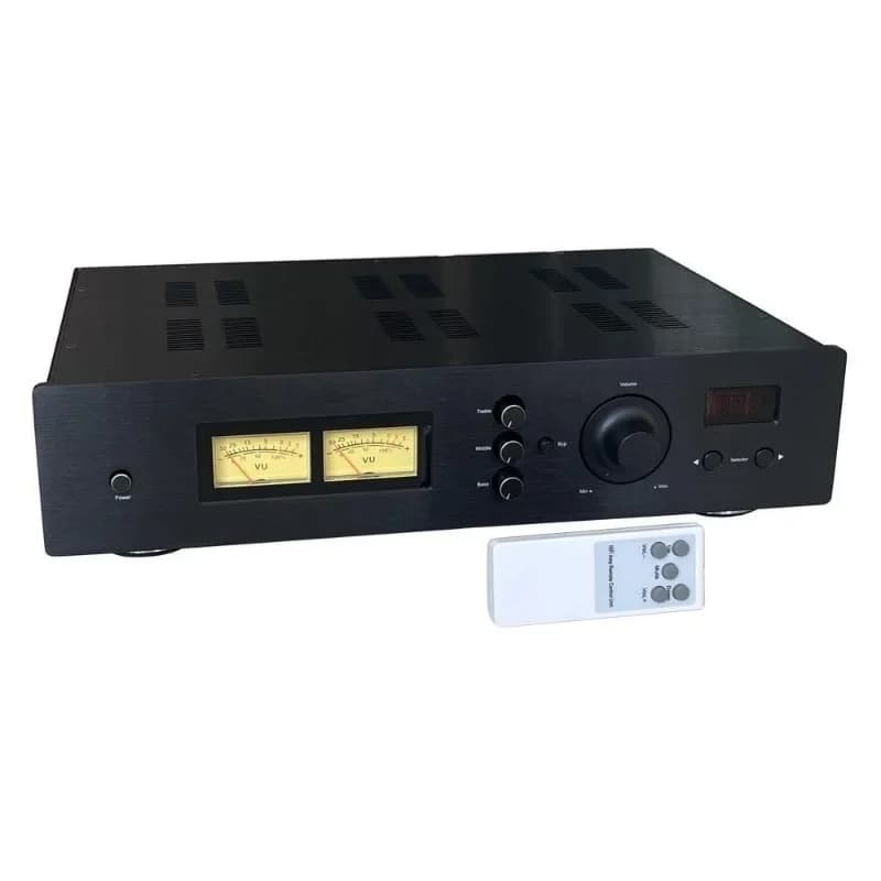 NEW Vacuum tube bile preamplifier Xiangsheng 728A remote control balance cow in cow out HIFI fever bluetooth
