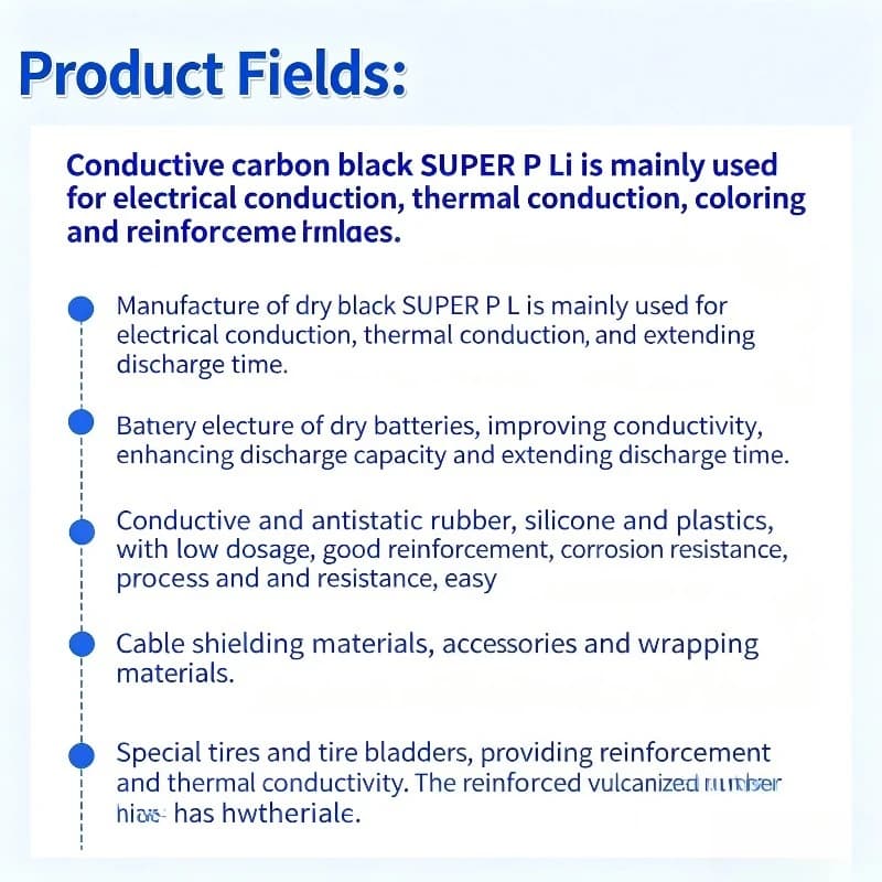 Super P Li Conductive Carbon Black 100g Per Bottle Conductive Agent For Lithium‑ion Battery Supercapacitor Electrode Material