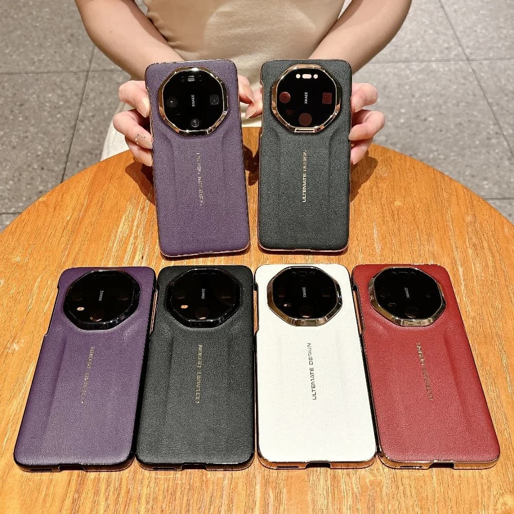 Retro Solid Color Leather Phone Case for Huawei Mate 80 Pro Max/Mate 80RS 60 70 Pro+ with Protective Cover