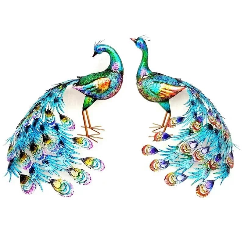 European and American style Internet celebrity outdoor, shooting props, home, studio, wrought iron animals