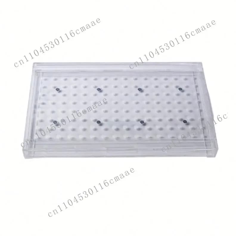Multi-size Sowing Seedling Rectangle Transparent Handheld Acrylic Square Vegetable Seedling Planter