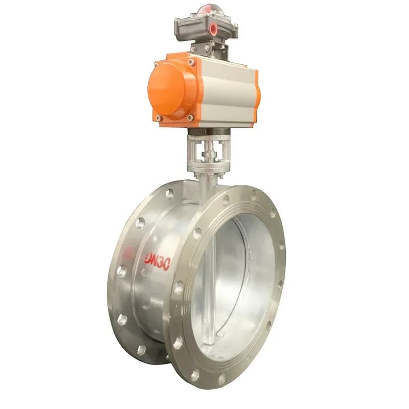 Stainless steel butterfly valve D641W-1P high temperature flange environmental protection metallurgy