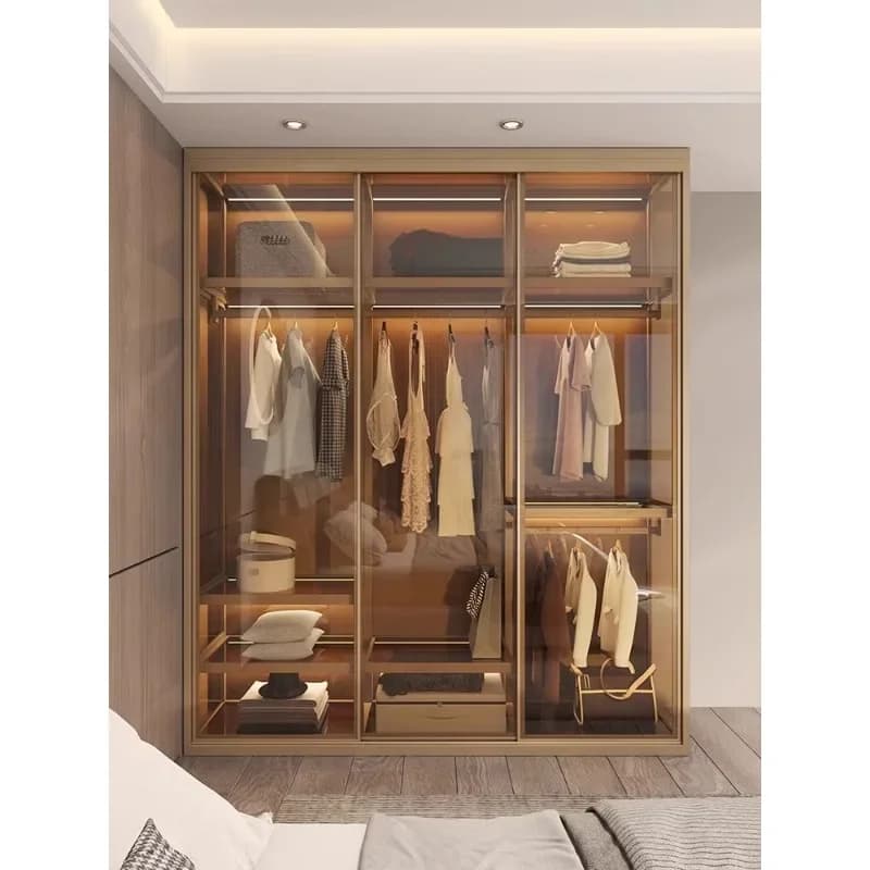 Bedroom Wardrobe Household Furniture Organizer for Closets Adult Kids Storage Cabinet for Bedroom
