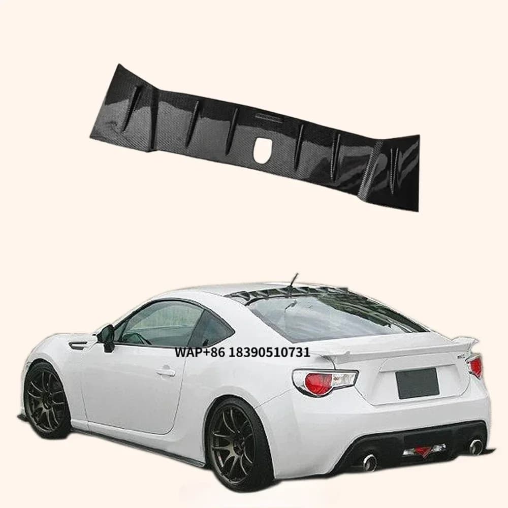 For GT86 FT86 BRZ 12-20 Carbon Fiber CS Style Rear Roof Spoiler Wing Lip