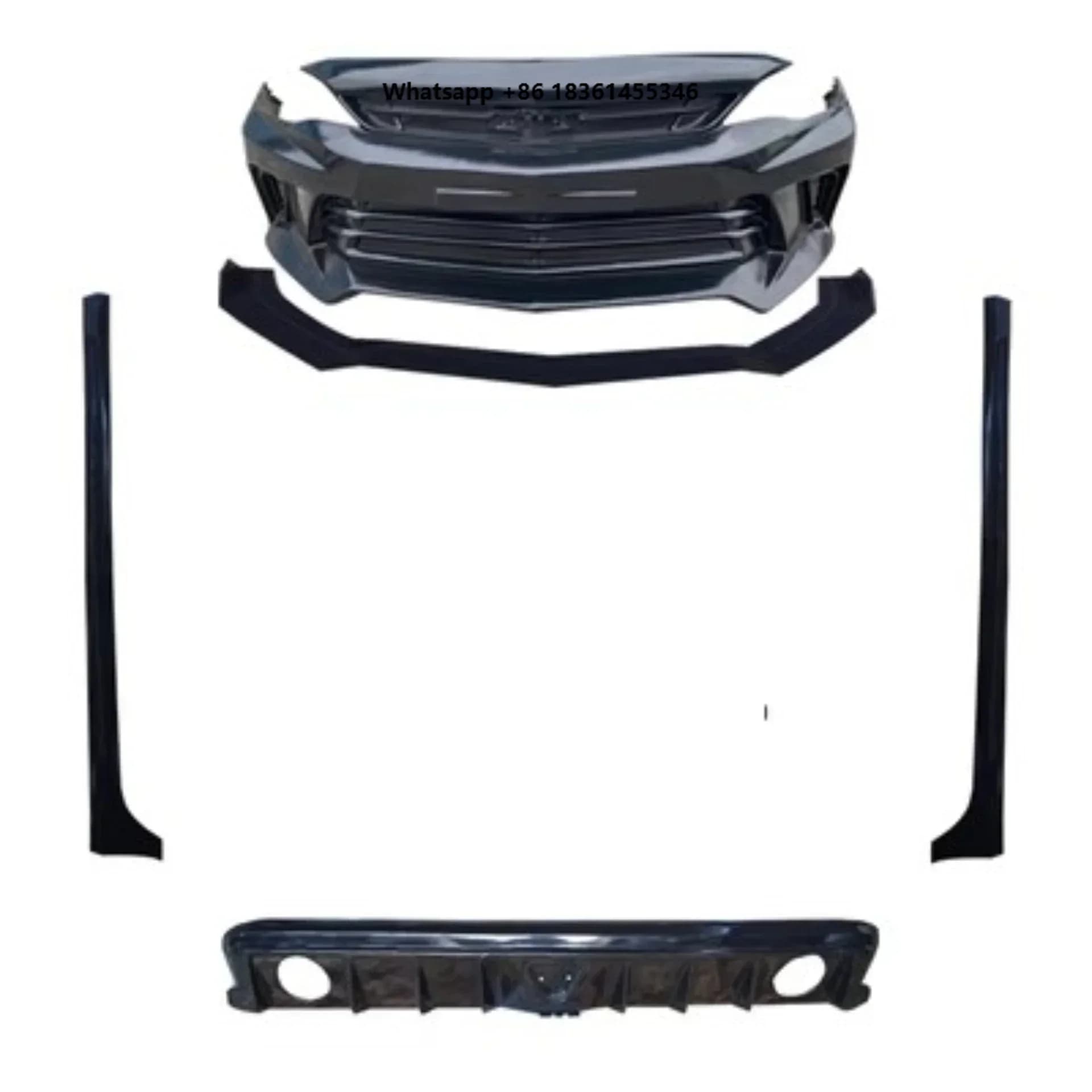for Cavalier Onix 2016-2019 Convert Surround Car Accessories Body Kit Front Rear Bumper Side Skirt Front Lip