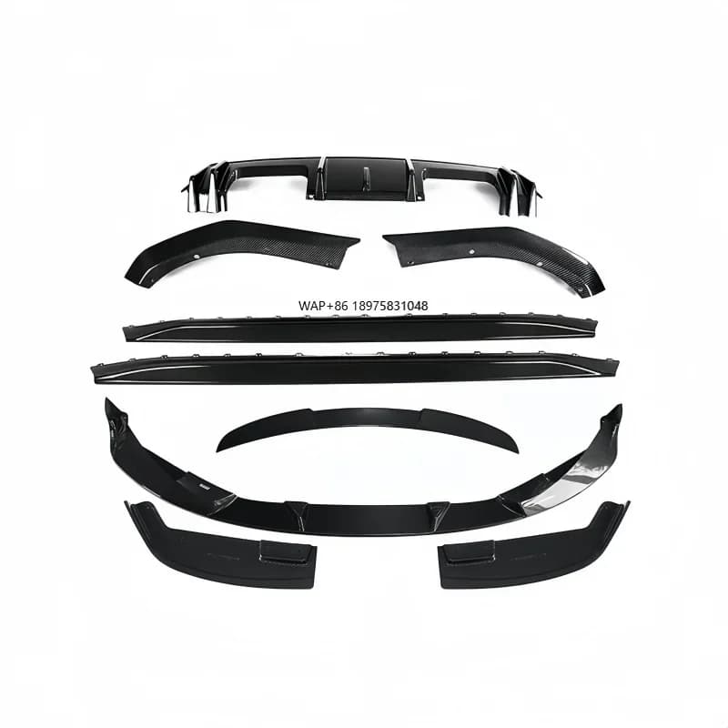 Suitable for the M4 G82 Dry Carbon Fiber 3D Model Complete Set of Small Body Wrap Upgrade and Modification Accessories