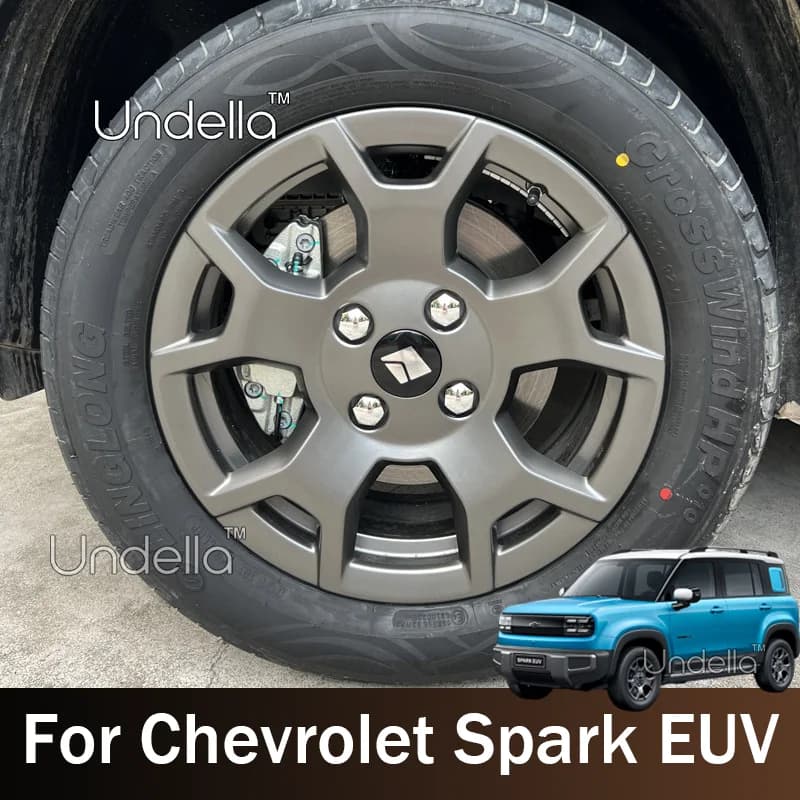 Wheel Nut Covers For Chevrolet Spark EUV 2026 2027 Black Wheel Lug Bolt Caps Exterior Decoration Modification Car Accessories