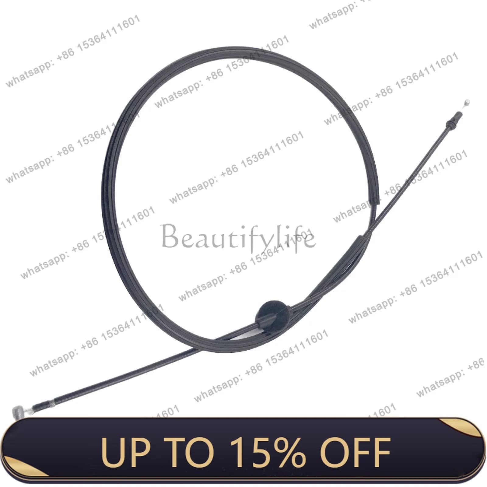 YJ Hood Release Cable 8R1823535 8T1823535 Fit Audi Q5 2009-2017 Bonnet Control Cable