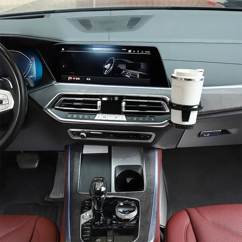 Hot Car-styling ABS Car Air Outlet Water Cup Holders Drink Cup Holders Car Accessories For BMW X5 X6 G05 G06 2019 2020 2021 2022