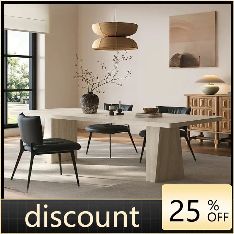 LH modern simple rock slab dining table household small apartment eating table dining table