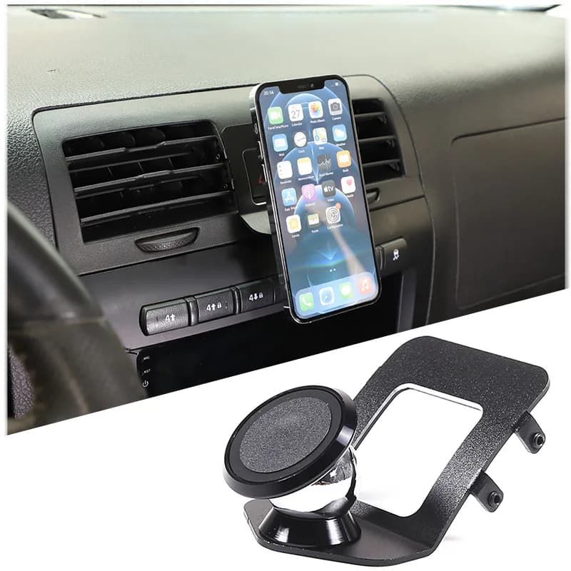 NEW!For Hummer H3 2005-2009 Car Central Control Air Outlet Mobile Phone Holder Aluminum Alloy Interior tool Accessories