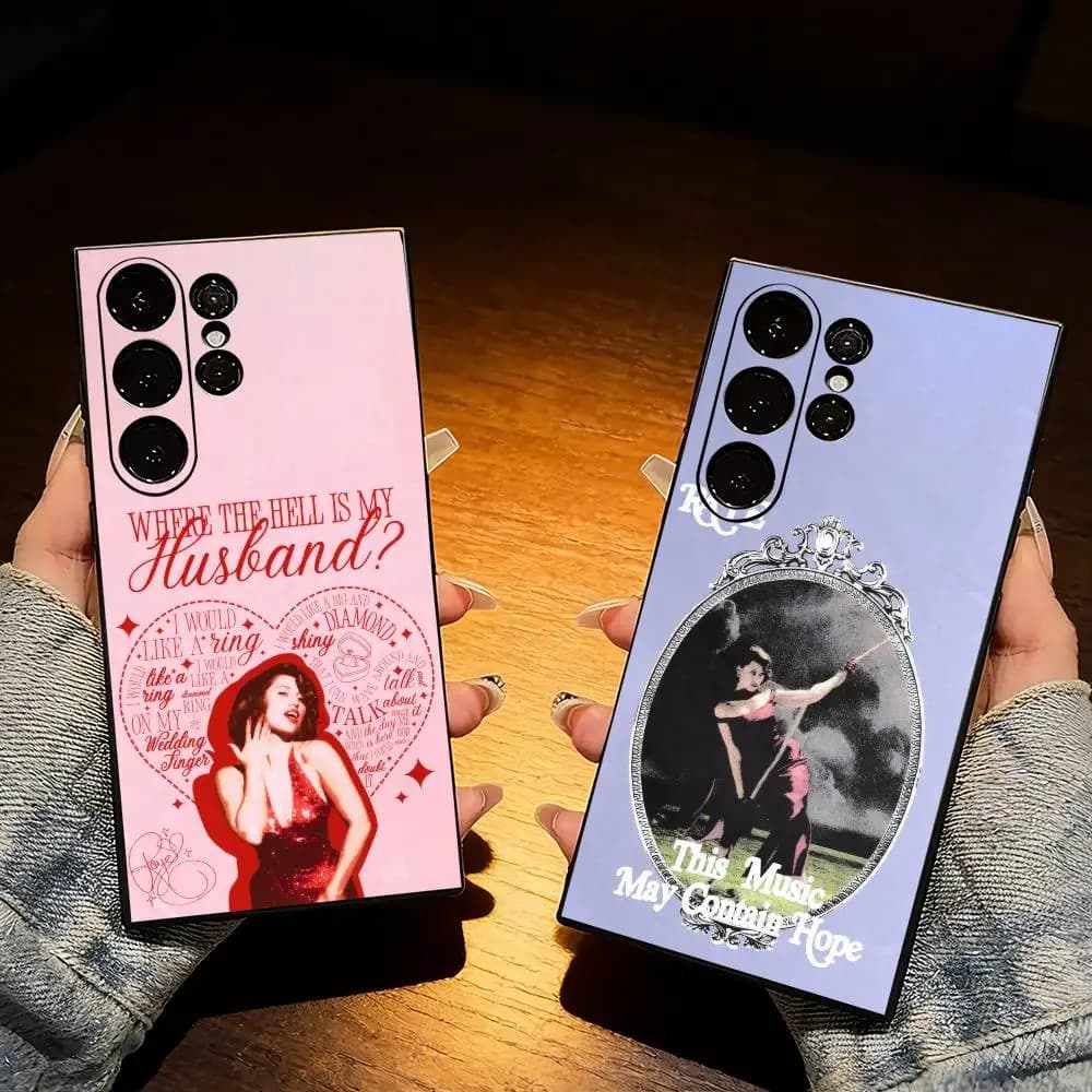 Where-s RAYE-S H-Husband Phone Case For Samsung S25,S24,S21,S22,S23,S20,Ultra,S26,Plus,Fe,Note,5G Black Cover