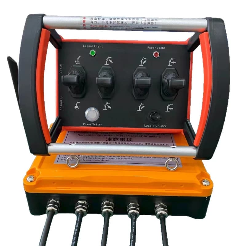 Wireless remote control for truck-mounted crane Wireless controller