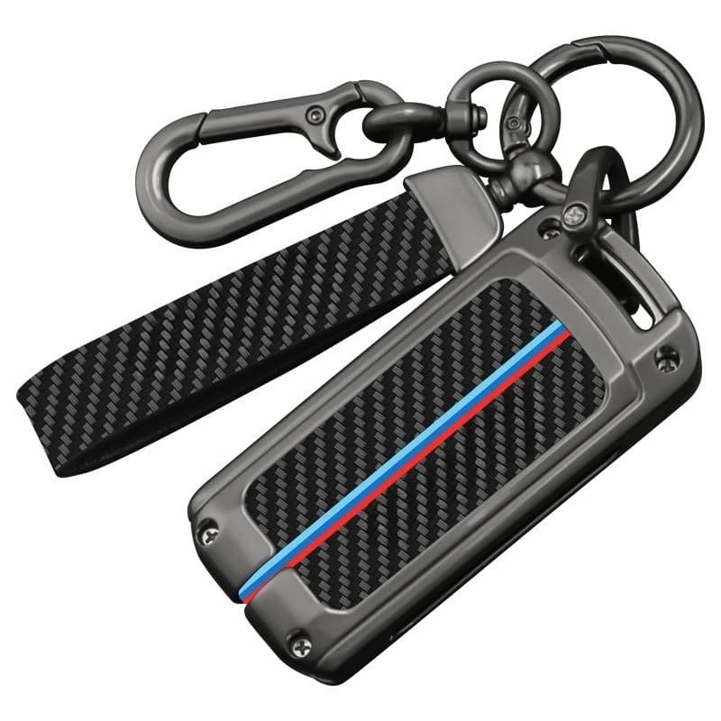 Premium Zinc Alloy Key Cover Case for Mitsubishi Outlander/ASX/Eclipse Cross/Lancer - Protective Key Fob Shell Keychain