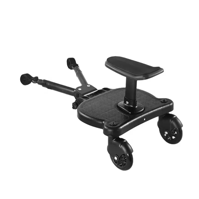 Children's standing stroller, glider board, car board with seat, convenient, practical and durable
