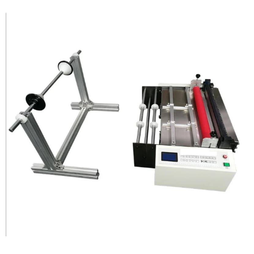 SIGO-HYD400 400mm Size Automatic Foil Roll To Sheet Cutter