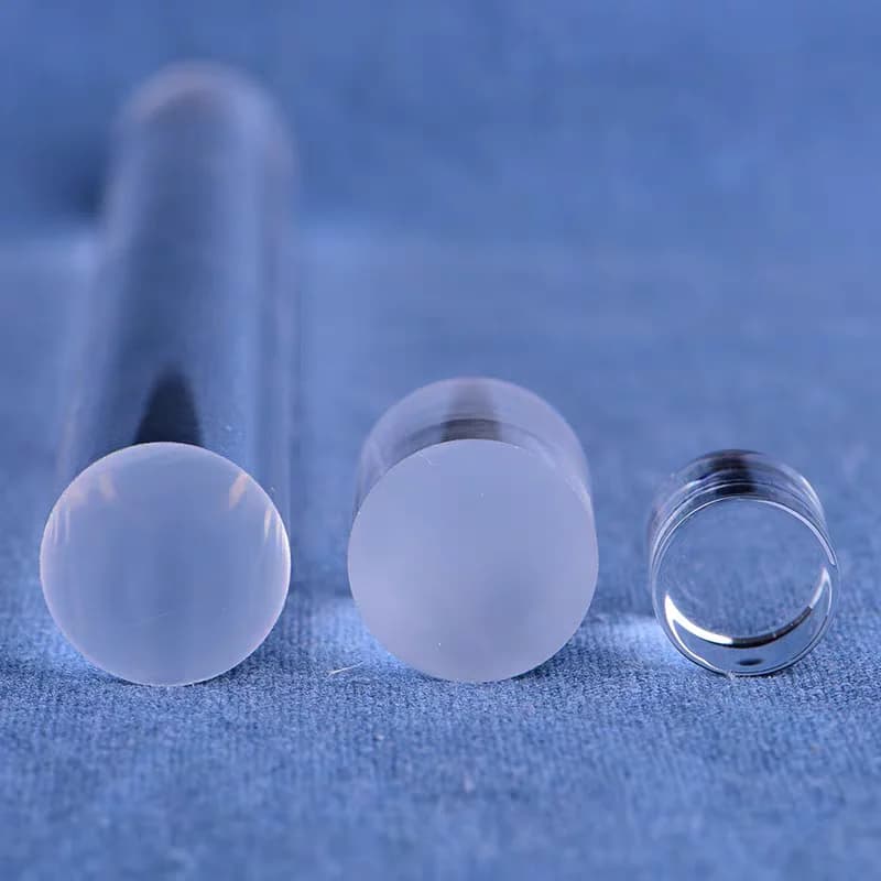 2mm to 100mm High Purity Silica Quartz Rod Solid Glass Bar For Smelting, Casting, Scientific Research Customize Service