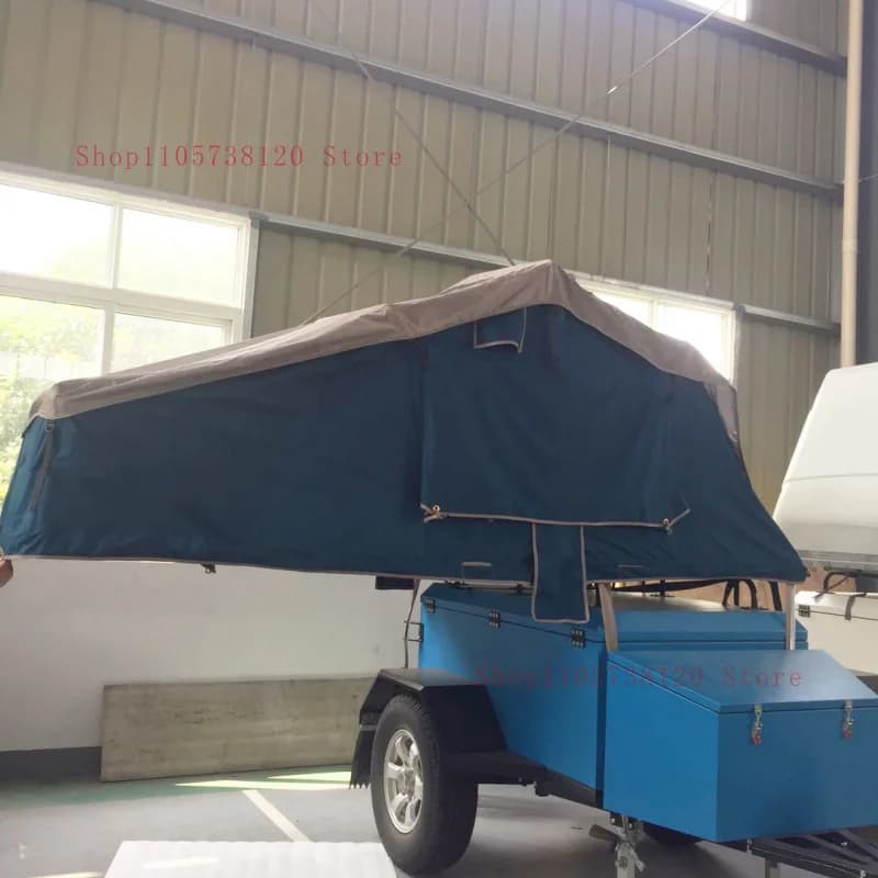 Factory Hot Selling SUV Trailer Tents Portle Folding Car Camping Roof Top Tent Soft Can Auto Rooftop Tente De Toit