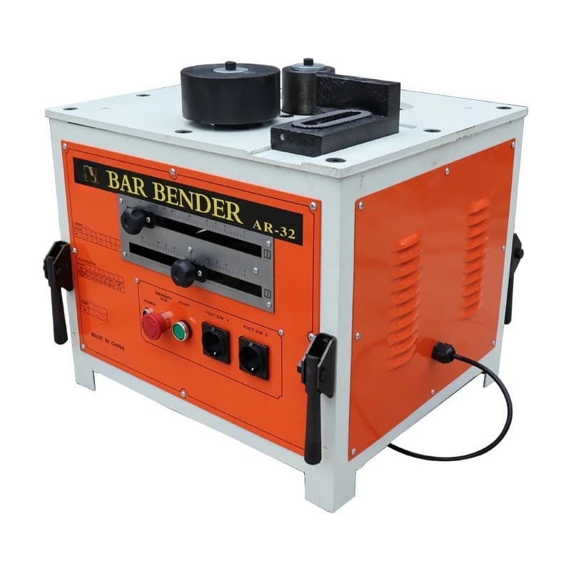 Lightweight double angle bending machine RB25 desktop steel bar bending machine