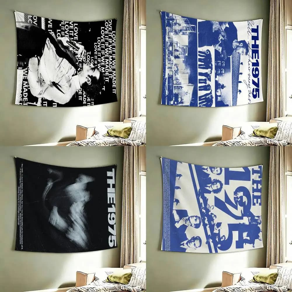 The 1975 Poster  flag Best Price Decoration Outdoor Picnic Party Art Hanging Party