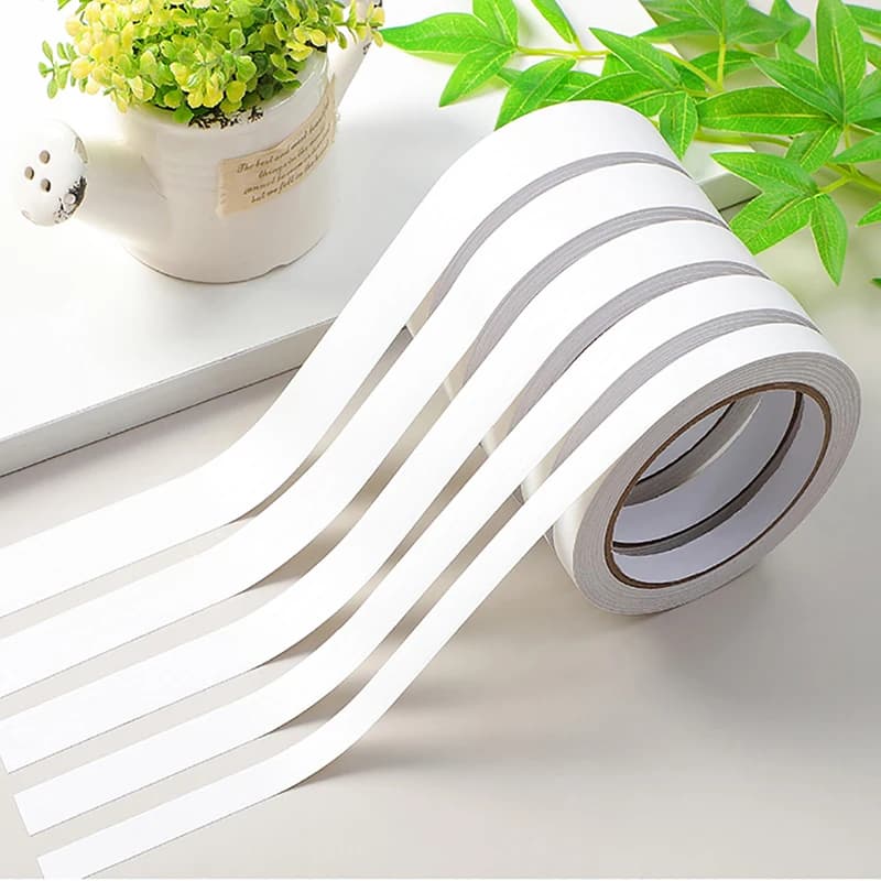 10M Wood Grain Stickers For Home Use Self-Adhesive Renovation Covering Repairing Wall Gaps Border Decoration Seam Stickers