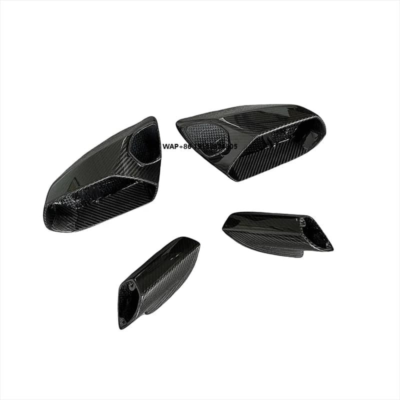 Dry Carbon Fiber Mirror Cover Replacement Side Mirror for  2014-2018 Huracan LP580 LP610
