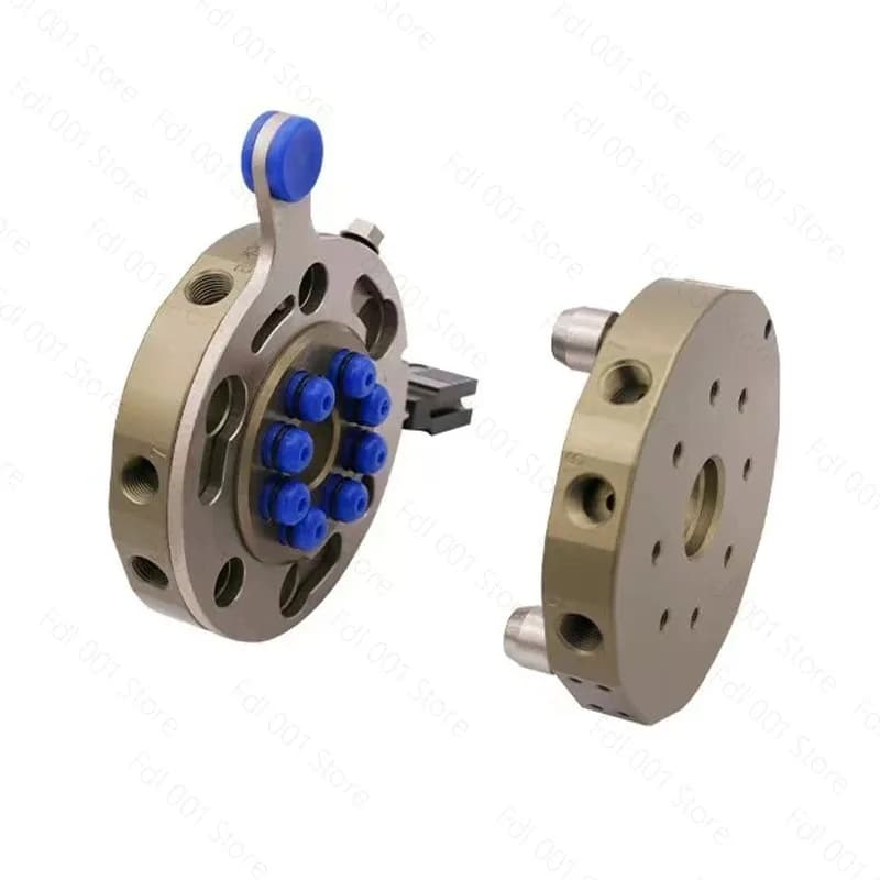 QC90 Robot Quick Change Plate - Manual Tool Changer for ABB/KUKA, Male/Female Adapter, End Effector Coupling