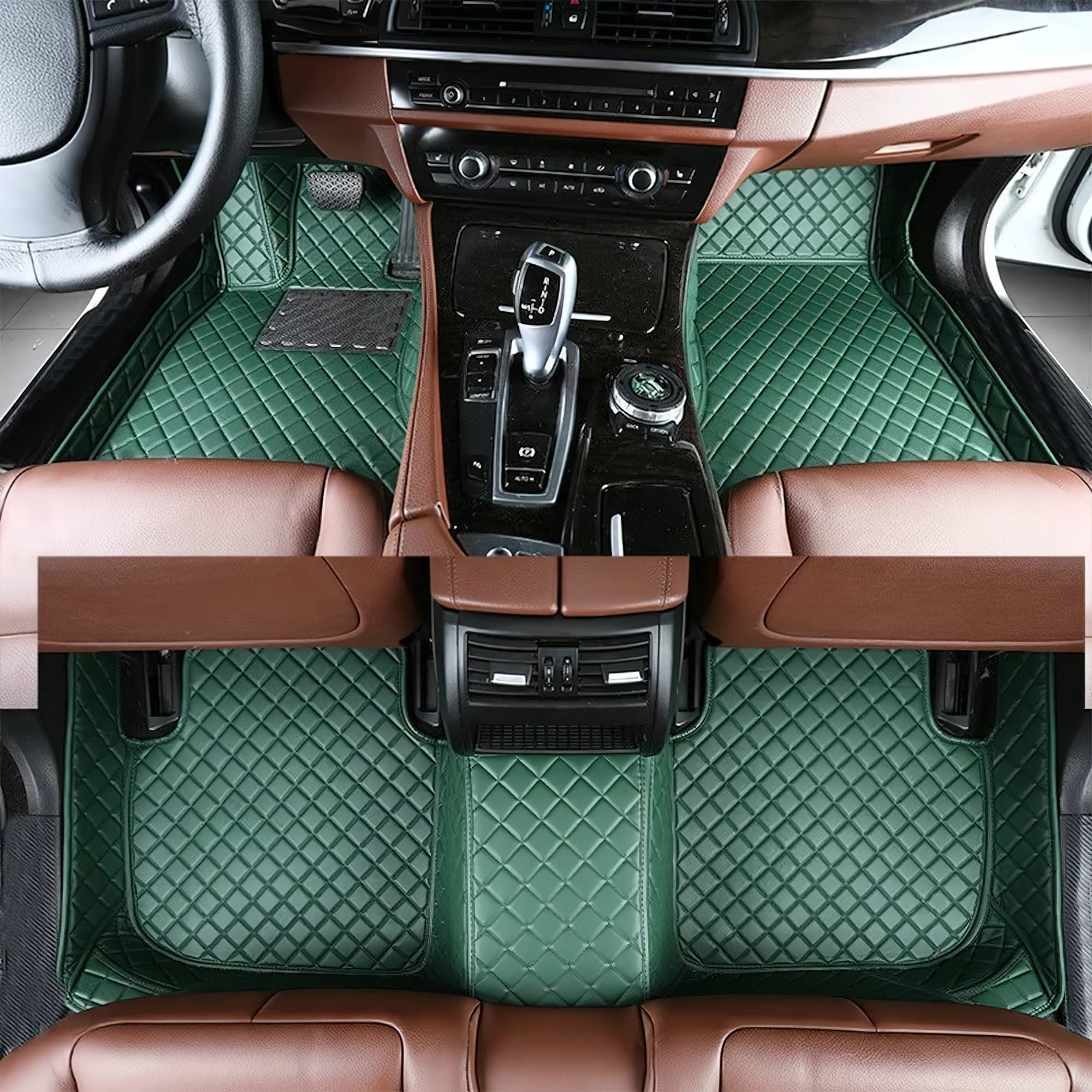 Auto leather carpet pads fits for Chevrolet Spark GT Daewoo Matiz Creative Ravon R2 2009-2015 waterproof anti car floor mats