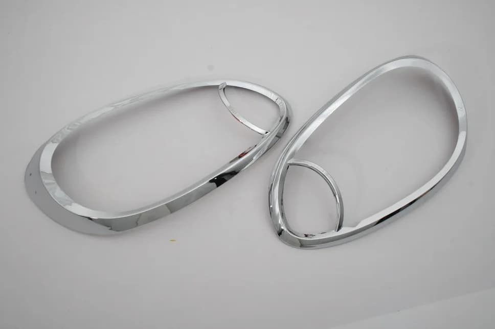 Premium Grade Car Styling Chrome Head Lamp Light Cover for Nissan March Micra K13 10-13