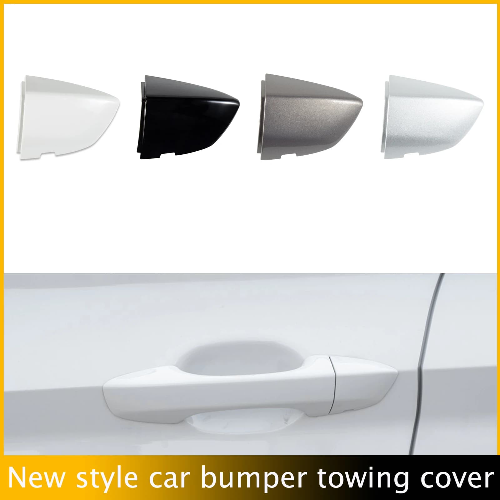 Front Left Exterior Door Handle  Cover Fits for VW for Jetta7 A7  for mk7 2019 2020 2021 2022 2023 17A837879 17A837880