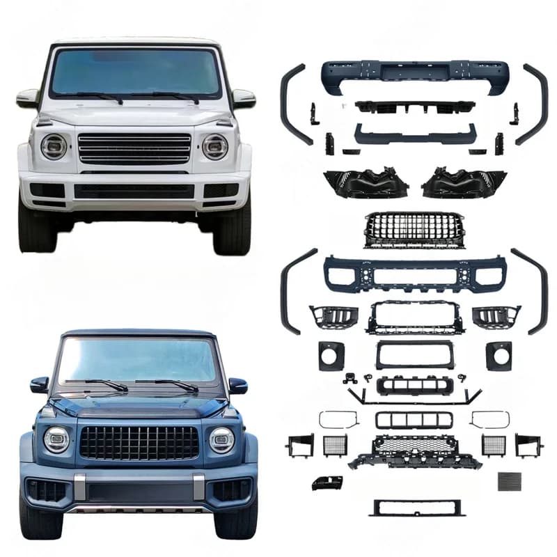 High Quality 2025 New Design Body Kit For G Class Wagon W464 2018-2024 Upgrade To W465 G63 Style Front Rear Bumper Auto Refit Pa