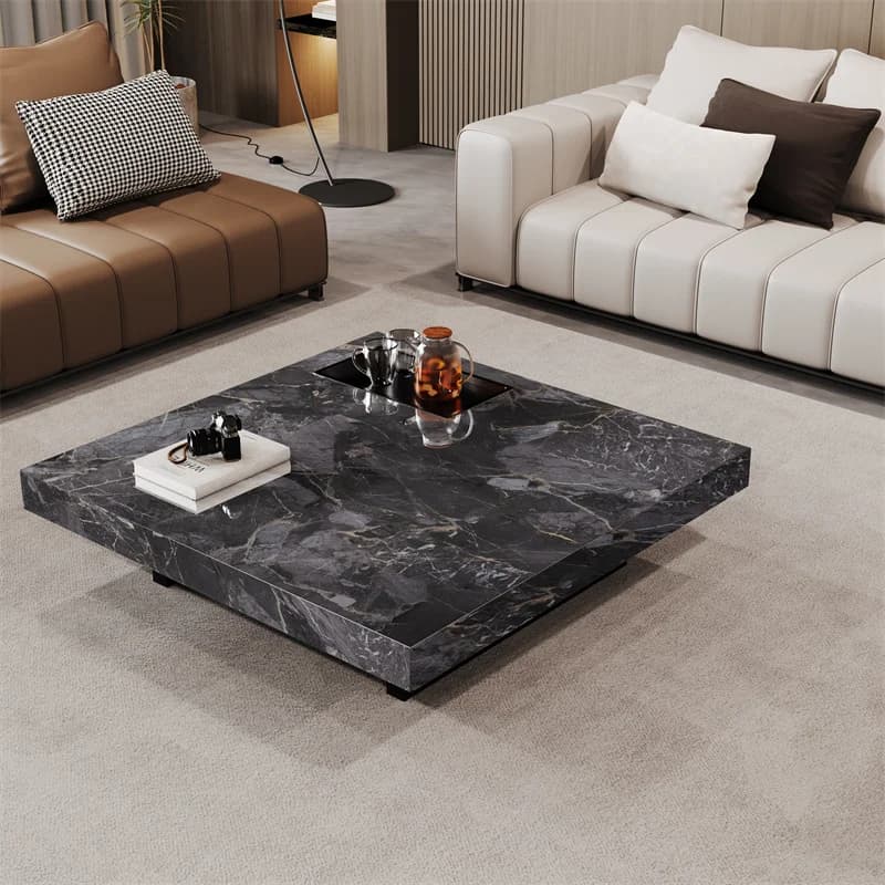 Moving Standing Coffee Table Decoration Luxury Modern Living Room Designer Side Table Writing Couchtisch Lounge Suite Furniture
