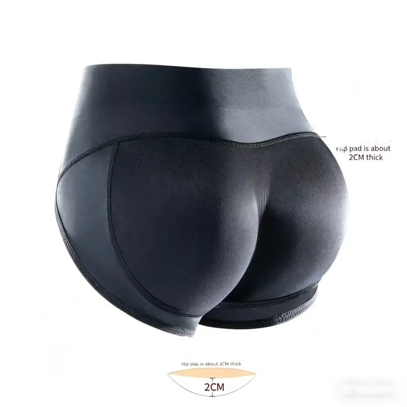Women Underwear Body Shaper Buttocks Padded Panties Mid-Waist Hip Pad Fake Butt Lifter Lingerie With Padding Panties