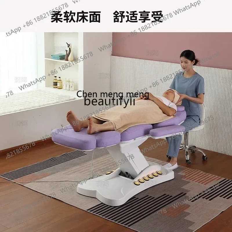 A   R Electric lifting beauty bed, special micro-embroidery dental ear lifting bed for beauty salons R