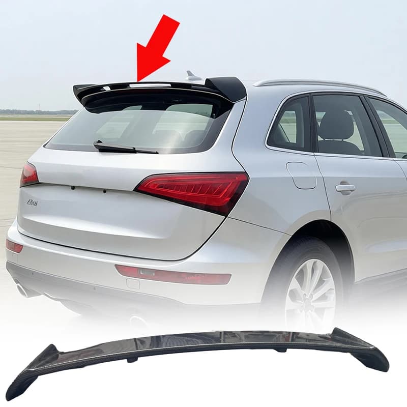 Car Roof Spoiler Wings For 2008-2018 Audi Q5 8R 8R5 Car modification parts Body Accessories Auto Parts Exterior Trim Styling