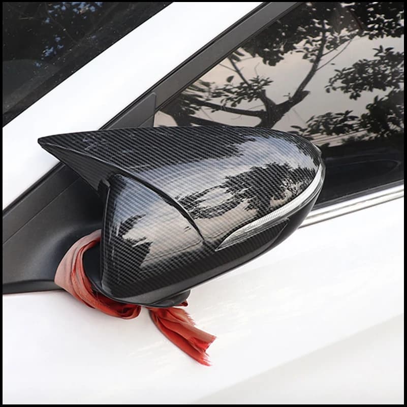 For Hyundai i30 2017-2019 Rearview Mirror Cover Caps Trim Decorative Car Styling Auto Parts Accessories