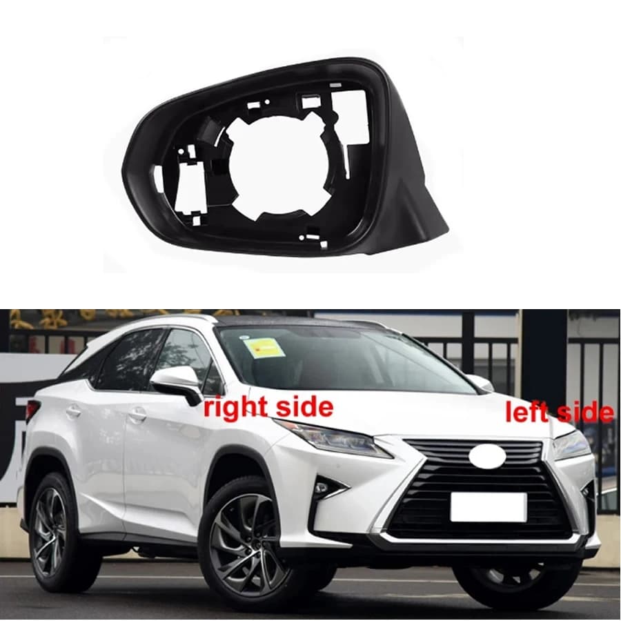 For Lexus RX RX300 RX350 RX450 2016-2021 Replace Outer Rearview Mirror Frame Side Rear View Mirrors Cover Lid Shell