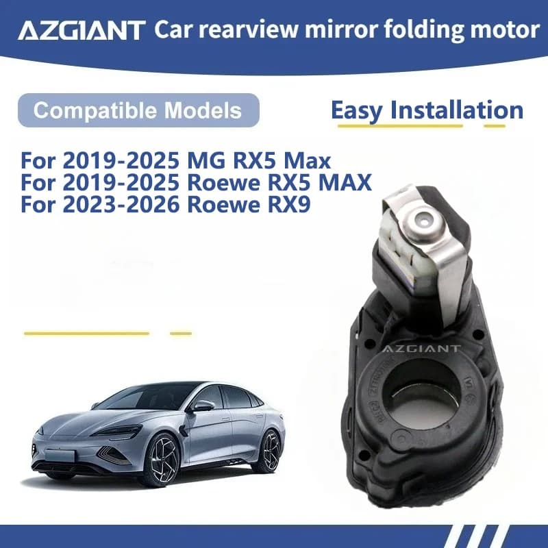 AZGIANT For  MG RX5 Max/Roewe RX5 MAX/Roewe RX9 Car Side Door Rearview Mirror Folding Motor Actuator accessoires voiture 12V R/L