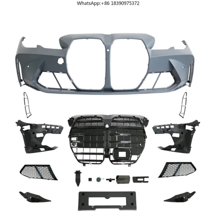 G20 Modified to G80 M3 1:1 Body Kit  Bumper With Grille Assy for 3 Series  2019-2020