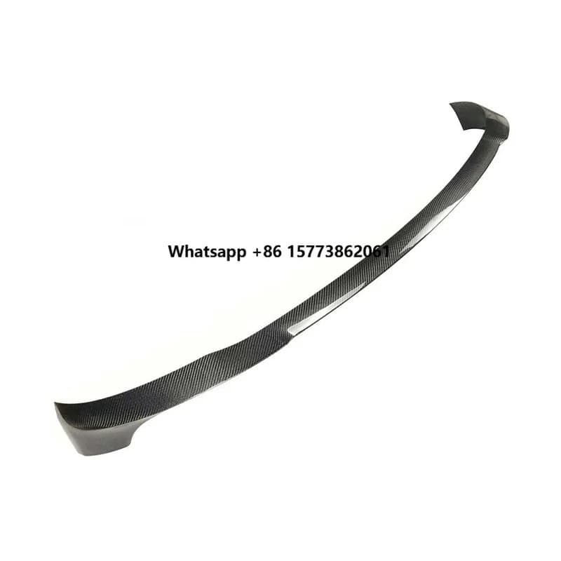 Max Style Dry Carbon Fiber Car Accessories Bumper Front Lip for Model 3 2016-2019 Carbon Diffuser
