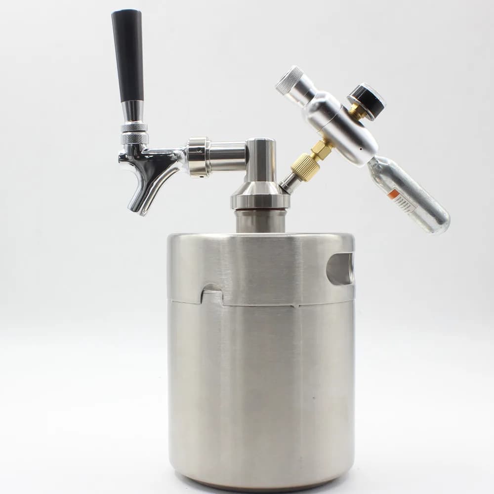 5 Liter Mini  Growler Beer Keg Dispenser with Tap