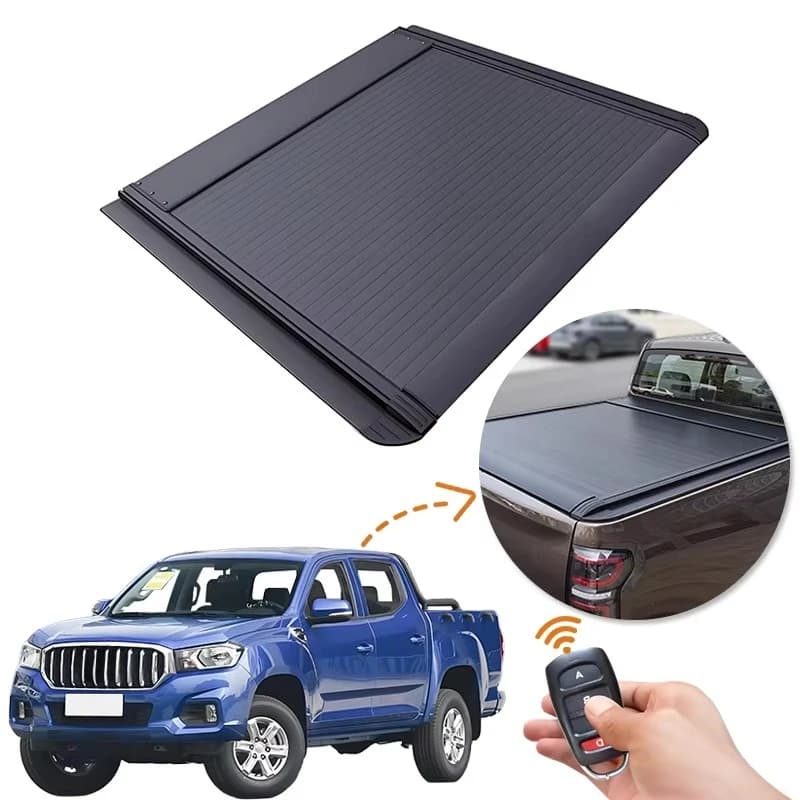 Durable Anti-Theft Waterproof Electric Roller Lid up Pick up Truck Aluminium Alloy Tonneau Cover for MAXUS T60