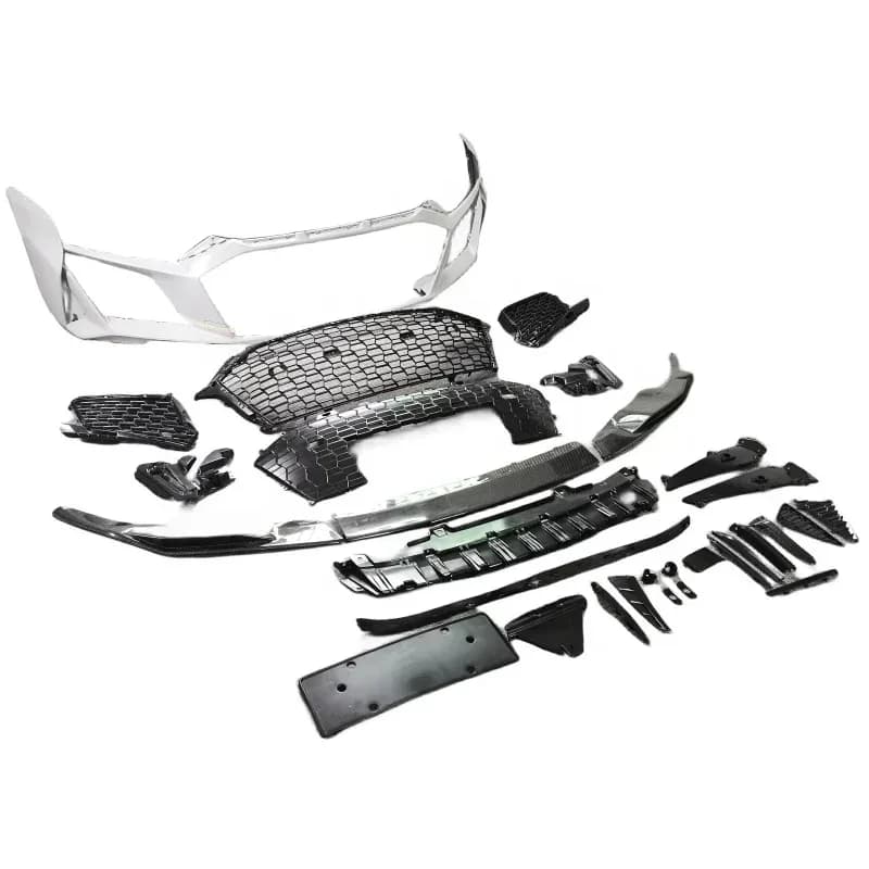 Car bumpers for  R8 2016-2017 old upgrade 2021-2022 new style front bumper body kit