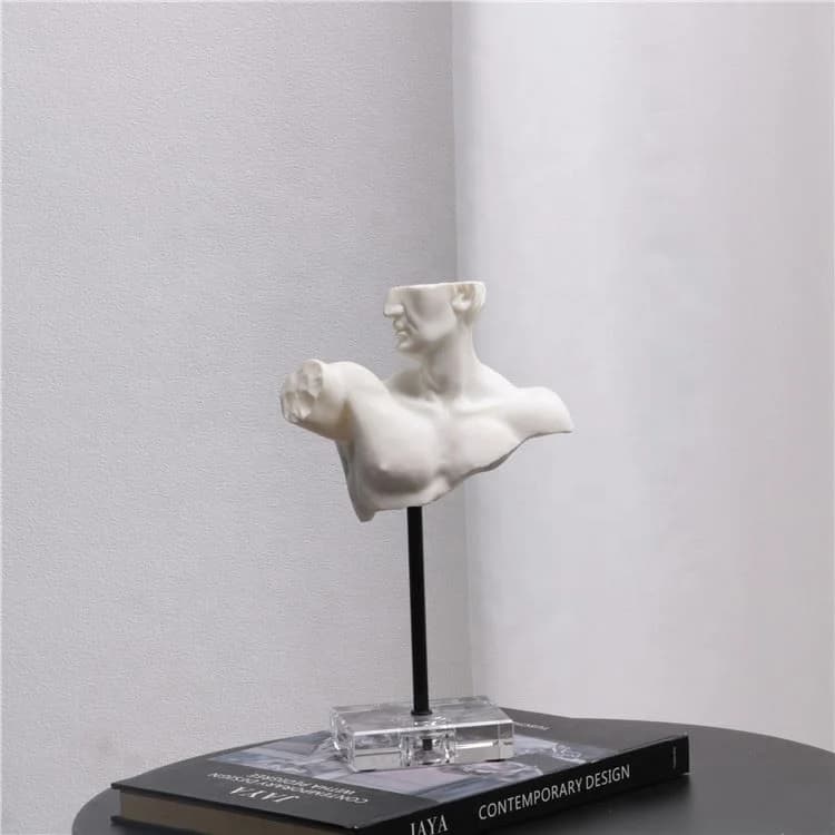 Abstract Hotel Home Decoration Accessories Modern Resin Art Human Figure Busts Sculpture Home Decor