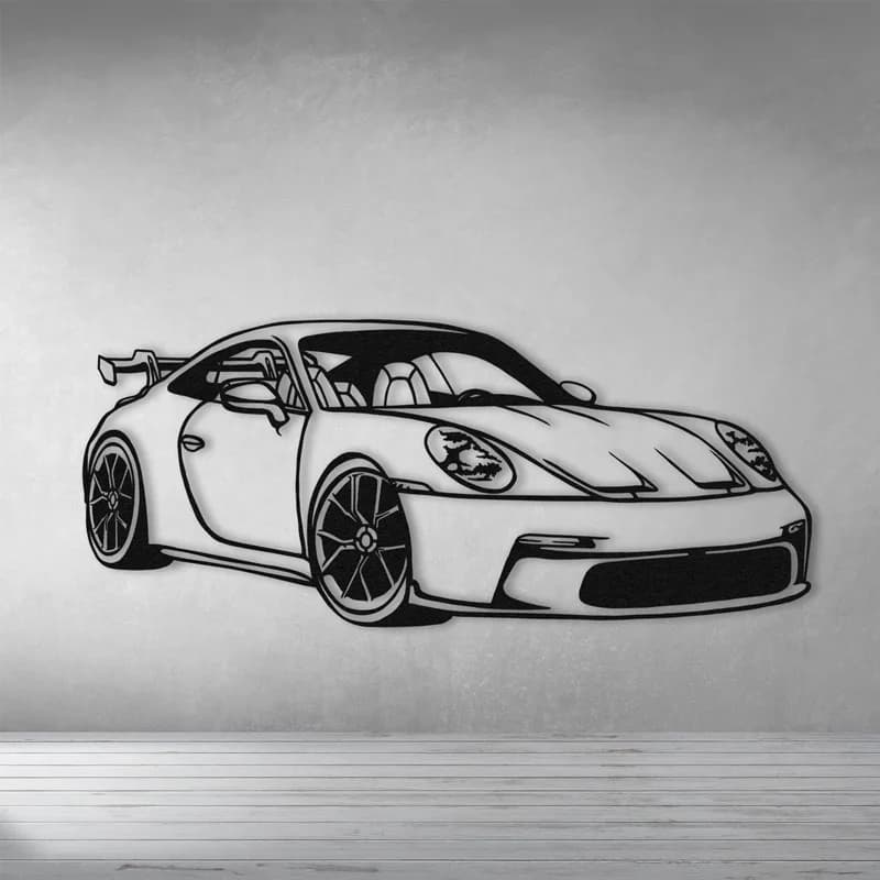 Sports Cars Wall Decals Vinyl Art Home Decor Living Room Kids Bedroom Garage Repair Shop Decoration Decals Poster Murals G153