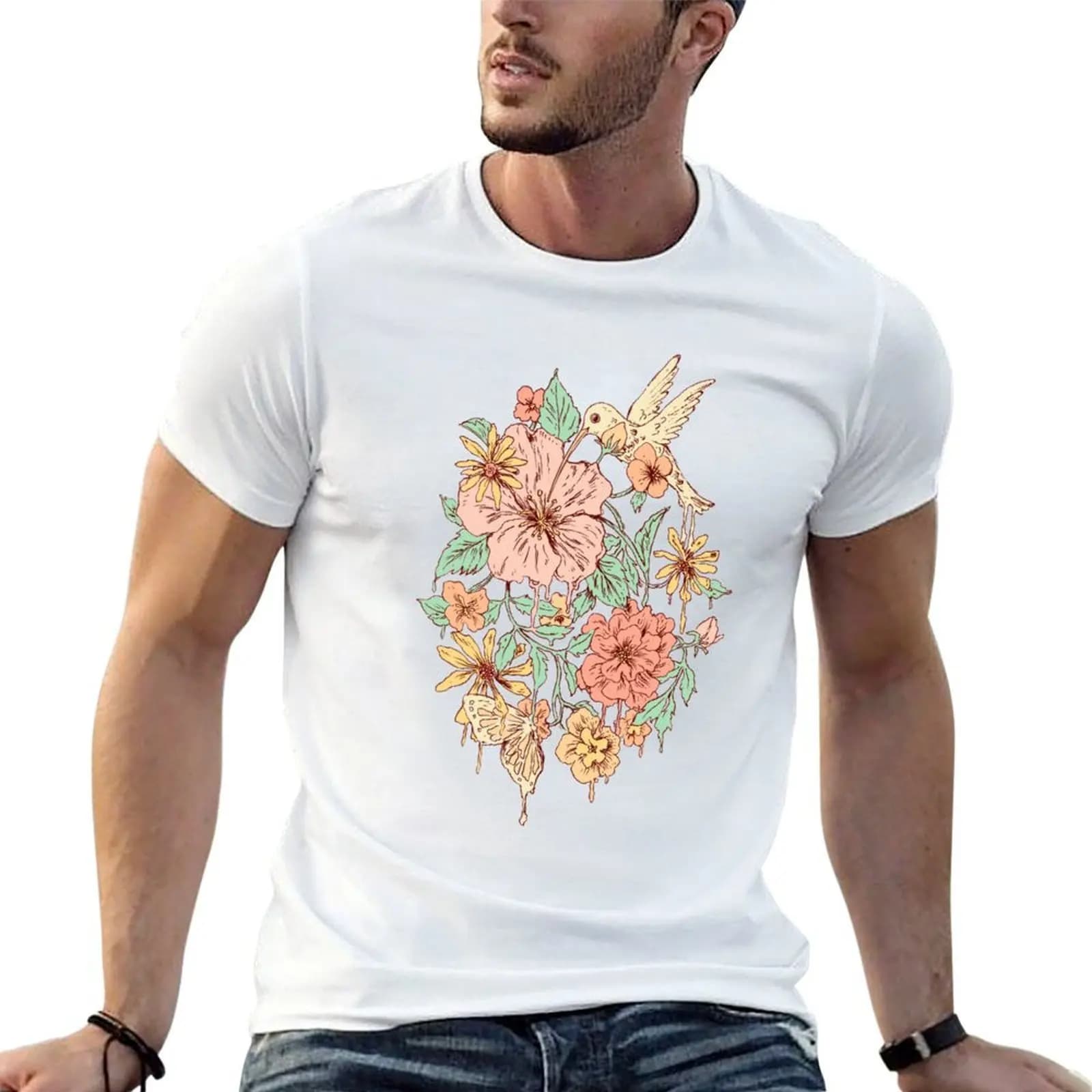 Coexistence T-Shirt vintage graphic tee gifts for boyfriend men t shirts high quality