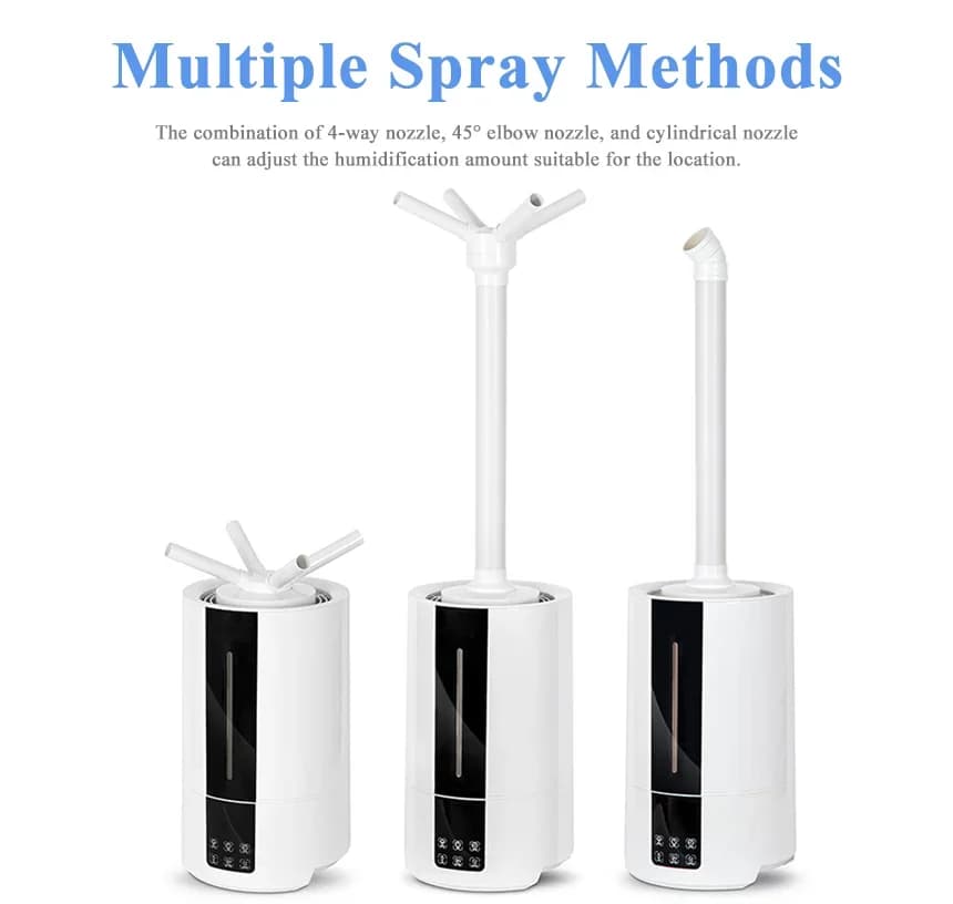 13L Big Capacity Water Fogger Cool Mist Fog Humidificador 12L Industrial Smart Ultrasonic Air Humidifier for Large Room