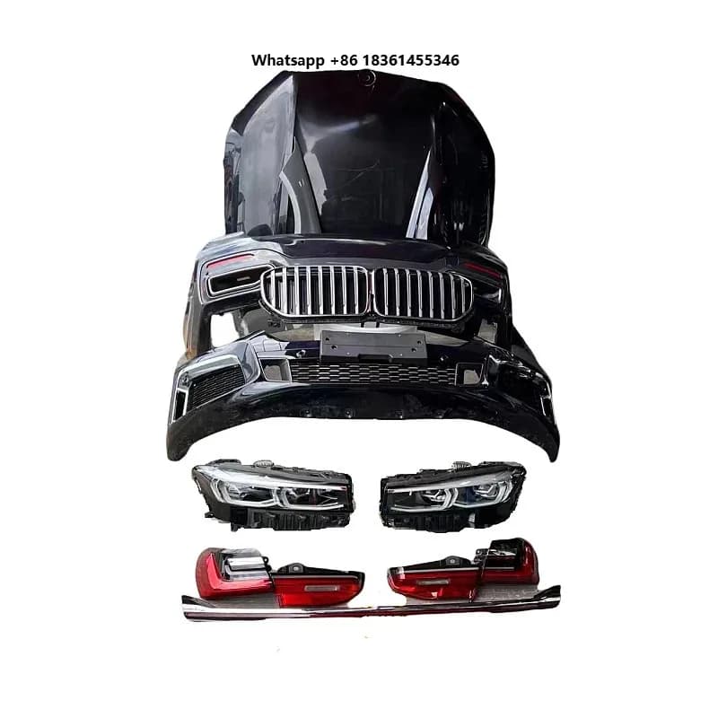 For GLC 254 2021-2023  Front Bumper Assembly ABS Plastic Universal Fit