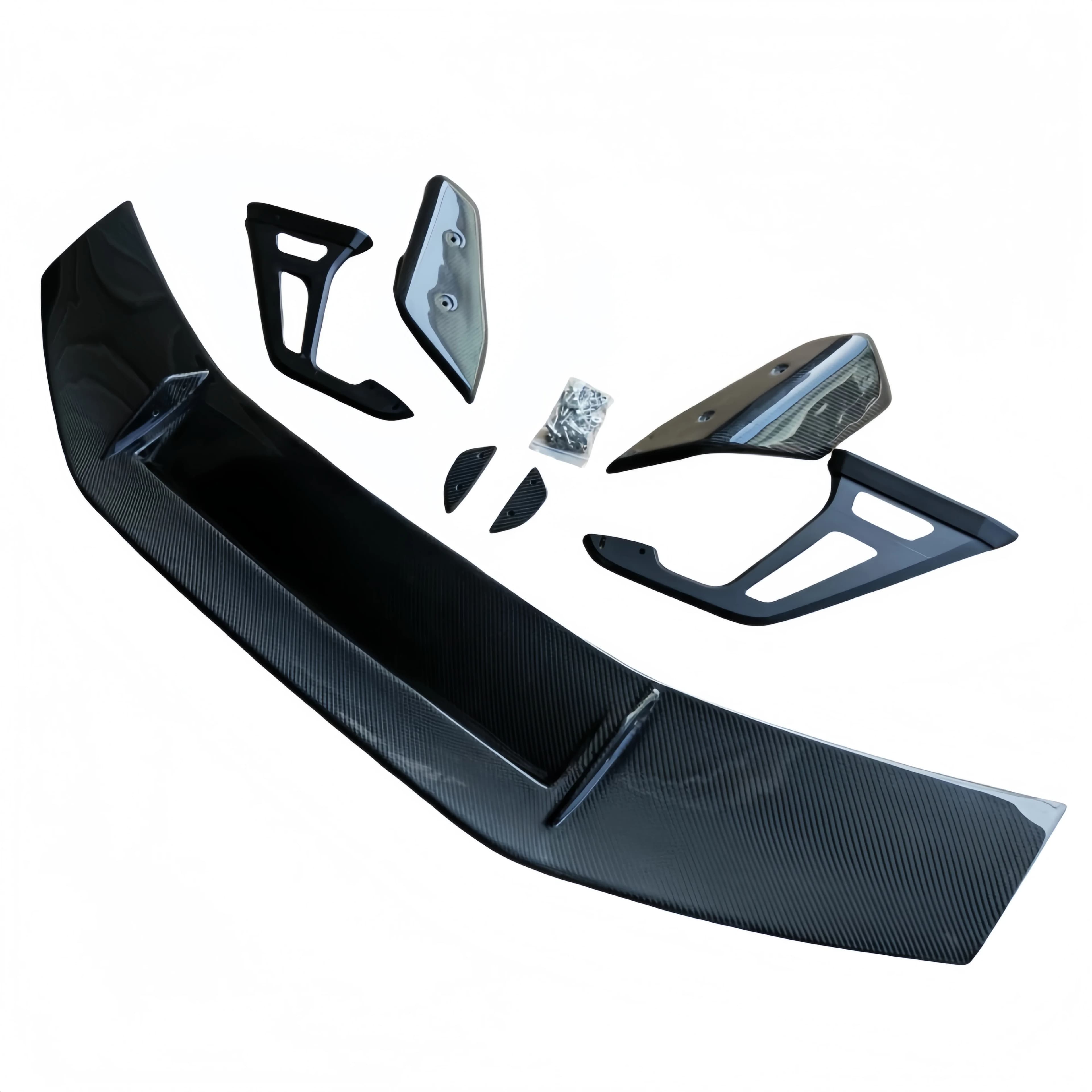 A-style Dry Carbon Fiber Rear Spoiler wings Suitable for 21-25 M2 M3 M4 Body Component Upgrades